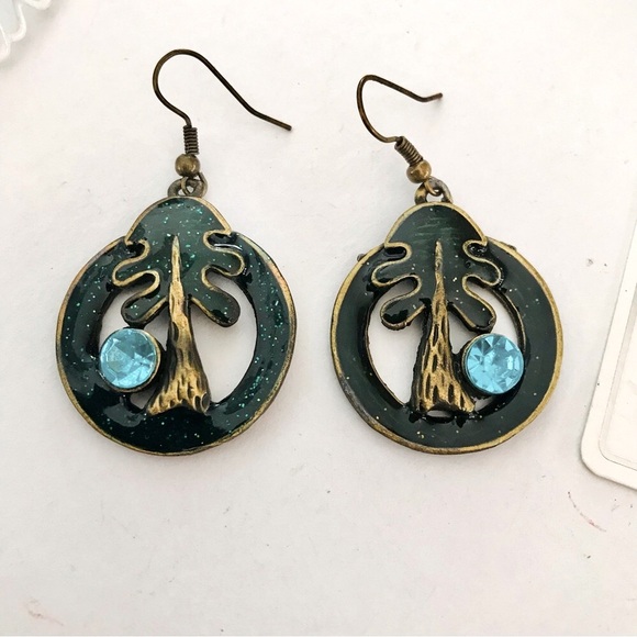 Tree Earrings - Picture 2 of 5